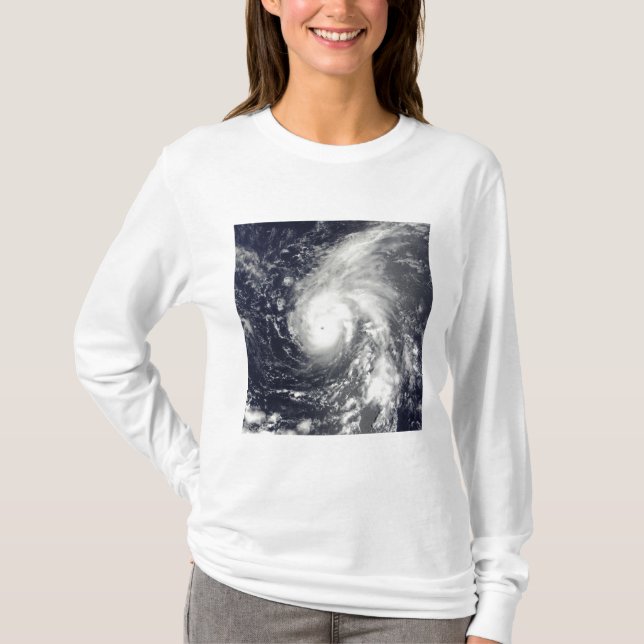 Typhoon Vamco i Stilla havet Tee Shirt (Framsida)