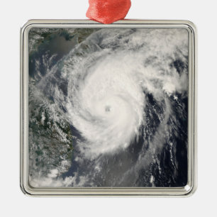 TyphoonNeoguri annalkande china 2 Julgransprydnad Metall