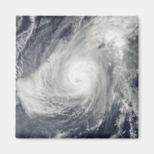 TyphoonNida söder-southwest av Iwo Jima Magnet