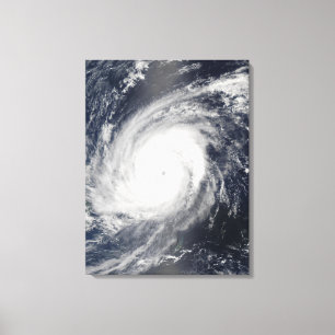 TyphoonSudal söder av Japan 2 Canvastryck