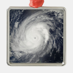 TyphoonSudal söder av Japan 2 Julgransprydnad Metall