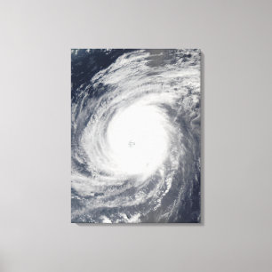 TyphoonSudal söder av Japan Canvastryck