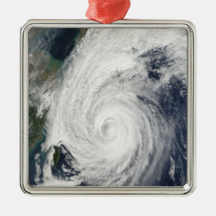 TyphoonTokage söder av Japan Julgransprydnad Metall