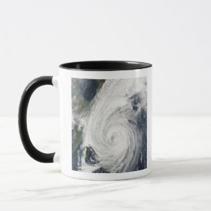 TyphoonTokage söder av Japan Mugg