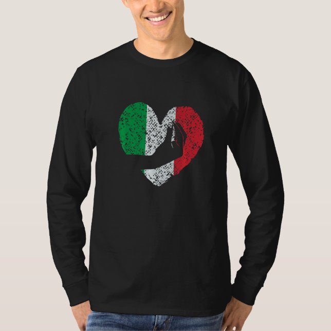 Typical Italian Gesture T Shirt (Framsida)