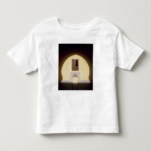 Typisk marockanskt fönster tee shirt (Framsida)