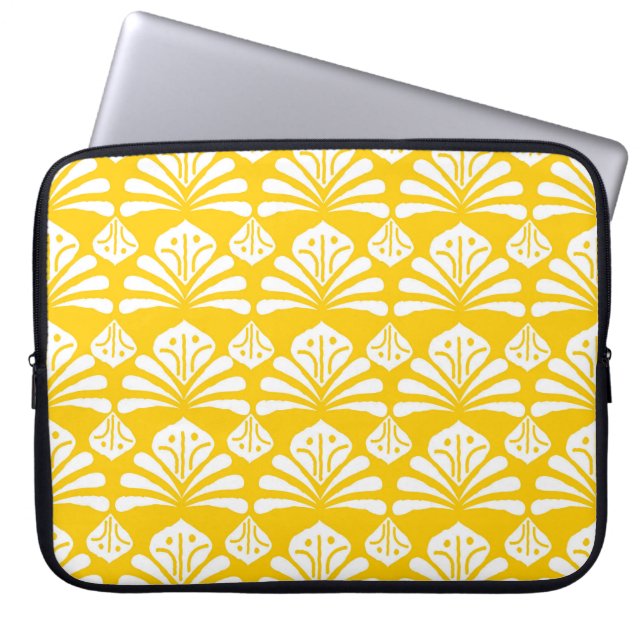 Typisk utformning hos indonesisk batik, kombinatio laptop fodral (Framsidan)