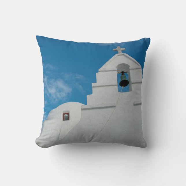 Typisk vitkalkad kyrka kudde (Framsida)