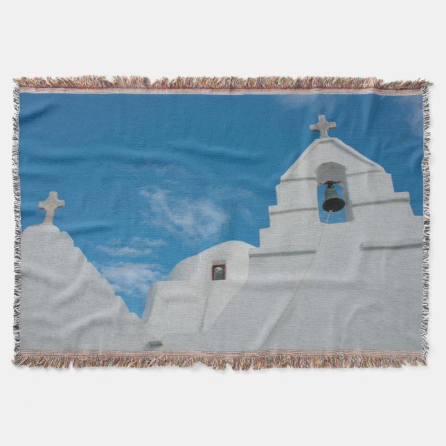 Typisk vitmenad kyrka mysfilt (Framsidan)