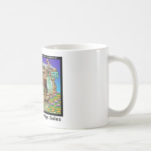 Typiska Bih garageförsäljningar Roliga presenter o Kaffemugg