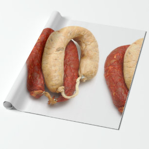 Typiska korvar för portugis presentpapper