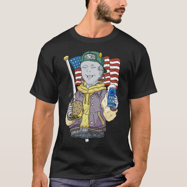Typiskt amerikanskt Spriggan. T Shirt (Framsida)