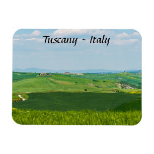 Typiskt liggande för Toscana Magnet