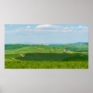 Typiskt liggande för Toscana Poster