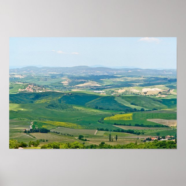 Typiskt liggande för Toscana Poster (Framsidan)
