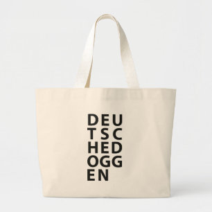 Typo: Deutsche Dogge Jumbo Tygkasse
