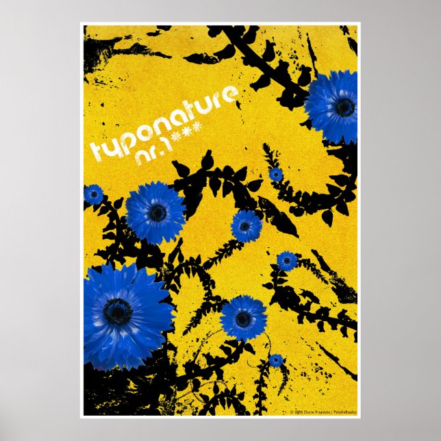 Typo Nature Nr.1 Poster (Framsidan)