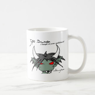 Typodemonmugg: Stavningskontroll Kaffemugg