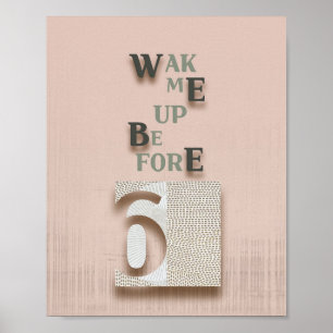 typografi_5_väcka mig före 6 projektionsyta poster