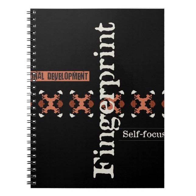 Typografi Anteckningsbok (Framsidan)