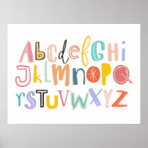 Typografi av coolan Cute alphabet