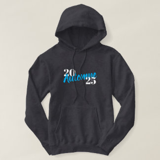 Typografi av coolans anpassade fransk: Automne 202 Hoodie