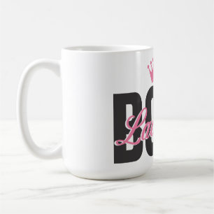 Typografi av dam Chef Kaffemugg