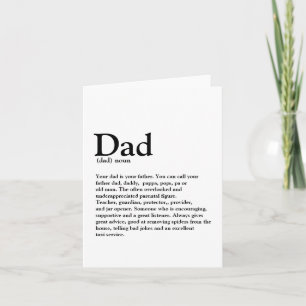 Typografi av den moderna födelsedagsdefinitionen i kort