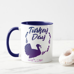 Typografi av den turkiska dagen i Nice med Turkiet Mugg