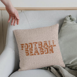 Typografi av fotbollsäsong kudde