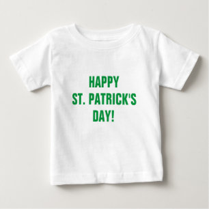 Typografi av Grönten lycklig St patricks day T Shirt
