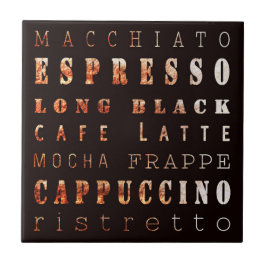 Typografi av moderna Eleganter Kakelplatta