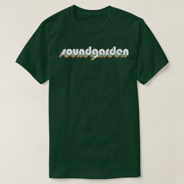Typografi av regnbågstrummet Stil T Shirt (Design framsida)
