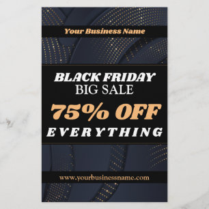 Typografi av Sale Guld Blue Black Struktur Flygblad