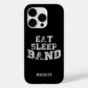 Typografi av sömnband med marchande band
