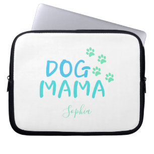 Typografi av Tass och Hund Laptop Fodral