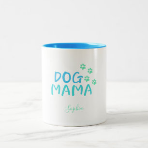 Typografi av Tass och Hund Två-Tonad Mugg