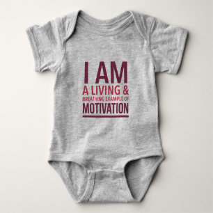 Typografi Baby Bodykostymer T Shirt
