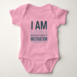 Typografi Baby Bodysuit T Shirt