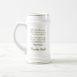 Typografi Best Pappa i World Uncondition Lov Sejdel