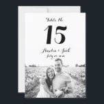Typografi - Bordsnummer för foto-Bröllop<br><div class="desc">Fler Bordsnummer-kort för Söt i Little Bayleigh Store!</div>