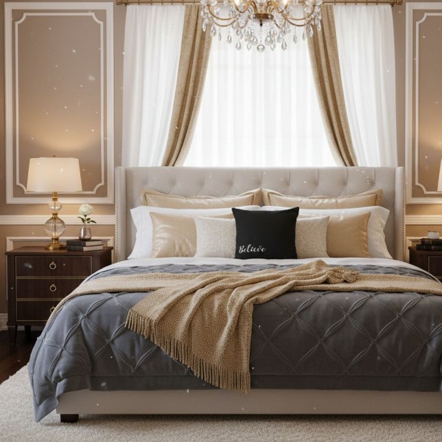 Typografi citat motiverande elegant  kudde (Skapare uppladdad)