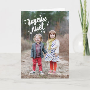 Typografi de voeux de Noël Helgkort
