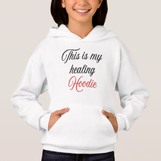 Typografi. Det här är min läkande Hoodie T Shirt