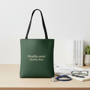 Typografi enkelt motiverande inspirerande Tygkasse