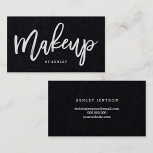 Typografi för elegant för Makeupkonstnär Visitkort