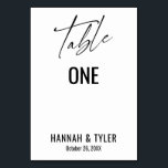 Typografi för enkel Elegant för contemporary Bordsnummer<br><div class="desc">Fet,  enkel,  contemporary,  elegant. Denna utformning kompletterar en växande samling unika delara som fångar och skiljer öga åt. Använda mallen fält om du vill ändra ställe-innehavarinformationen och göra designen till en egen. Andra färg och stilar finns i den här samlingen. Du kan också ändra bakgrunden till valfri färg.</div>