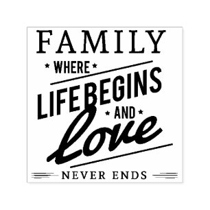 Typografi för familje-Pride, svartvitt och vit Vin Självfärgande Stämpel