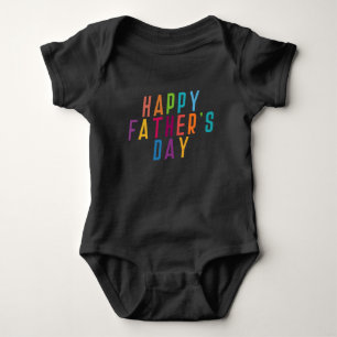 Typografi för Lycklig Fars dag Kostym T Shirt