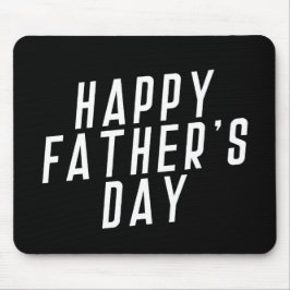 Typografi för Lycklig Fars dag | Musmatta